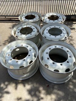 Steel wheels 22.5”x13”