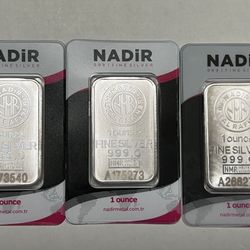 NADIR Silver 3-1oz