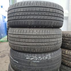 225 50 18 high tread used tires $59 each free installation