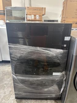 Samsung Double Wall Oven Black Stainless