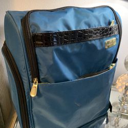 Blue Travel Laptop Bag Carry on Backpack 