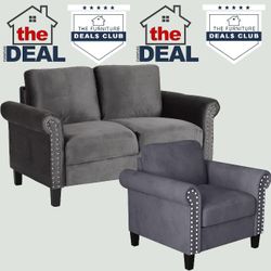 70% OFF BLOW OUT! 2-PIECE LOVE SEAT WITH CHAIR