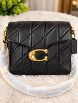 Coach Black Nappa Leather Handbag
