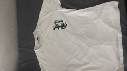 White Graphic Logo T-Shirt