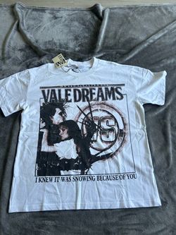 Vale vs white t shirt