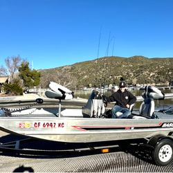 1987 Bass Tracker Pro 16