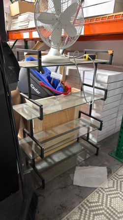 Glass shelf