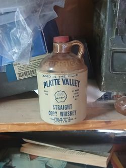 McCormick Plate Valley Straight Corn Whiskey Jug (empty)