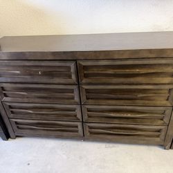 Solid Wood Dresser + Nightstand