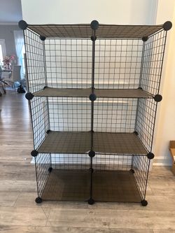 14”x14” 6 cube storage