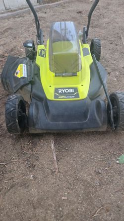 Ryobi cordless lawnmower