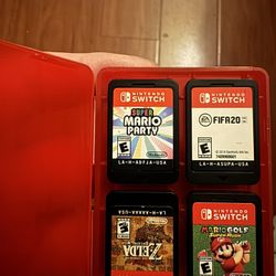 Nintendo Games  $40 Each