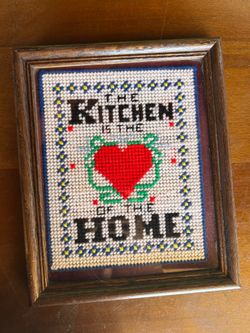 Vintage needlepoint