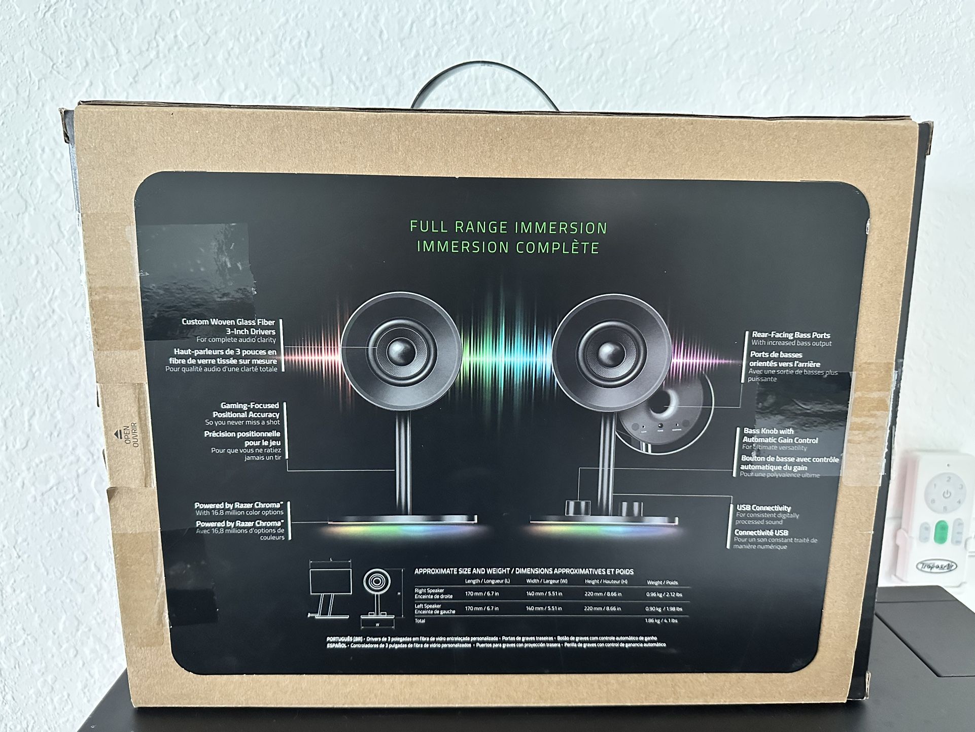 Razer Nommo Chroma Gaming Speakers
