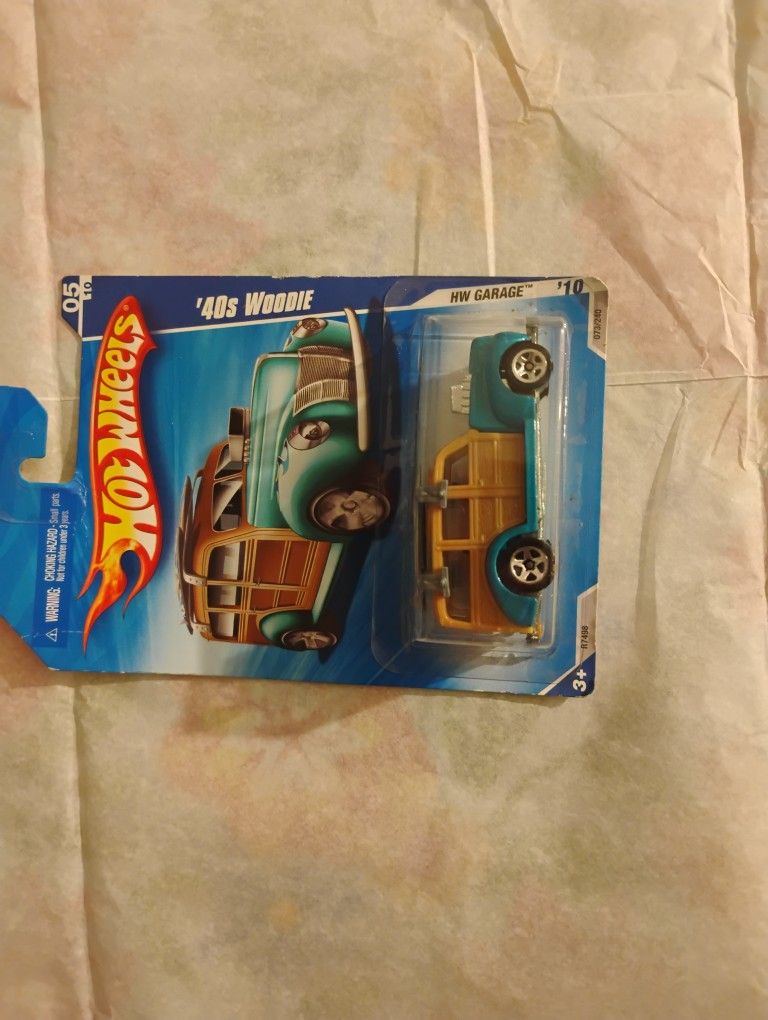 Hot wheels 40s Woodie Car