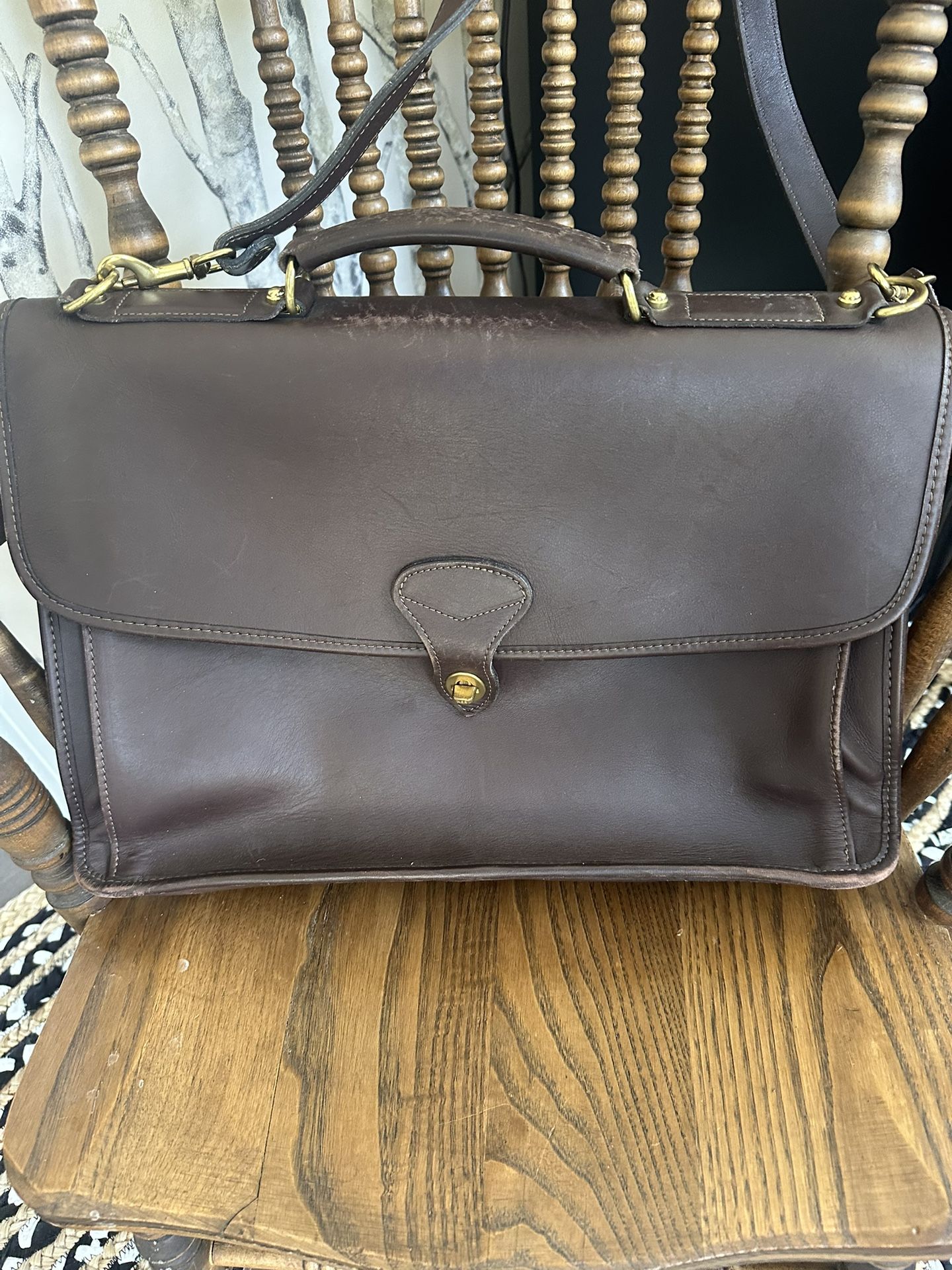Jack George’s Leather Messenger Bag