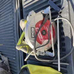 Ryobi Corded Laser Circular Saw  