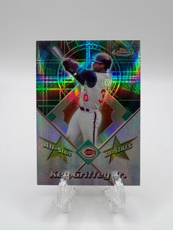 2001 Topps Finest - Ken Griffey Jr #FAS10 All-Stars Refractor 💥Clean💥 (C)
