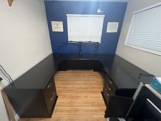 Huge U Shaped Desk