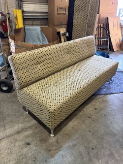 Pair of Modern armless modular sofas by Global Furniture - Excellent Condition- 72” x 26” - Retail: $3500