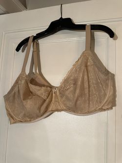 Cacique Unlined Full Coverage Bra- size 44DDD