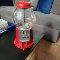 Vintage Style Coin Candy Gumball Machine 