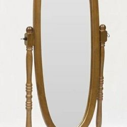 Full Length Oval Cheval Mirror