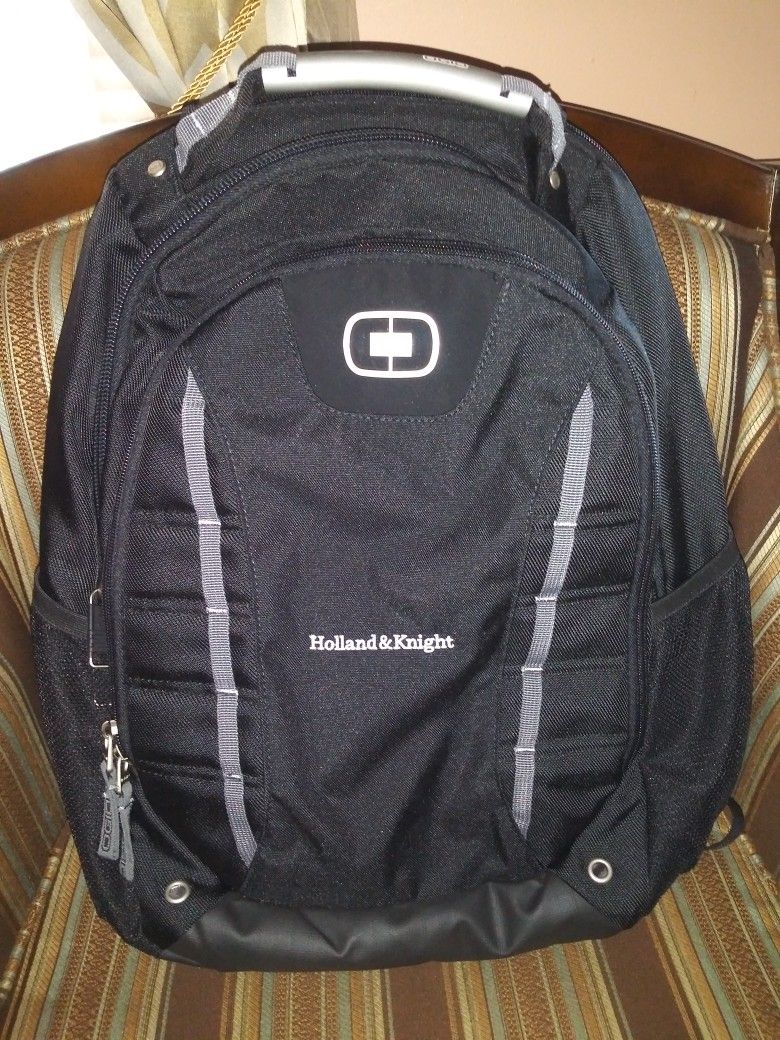 Large Black & Grey  Backpack by OGIO
