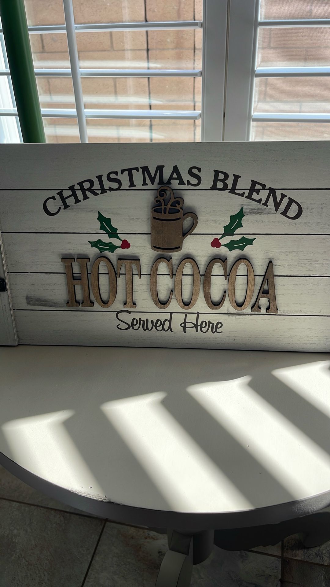Hot Cocoa Wood Wall Decor