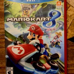 Wii U Mario Kart 8. Complete With Manual 
