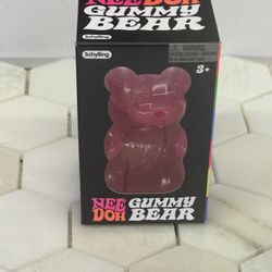 Gummy Bear Needoh Squishy Stress Reliever 
