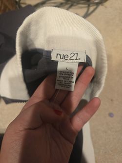 Rue21 87 New York turtle neck zip up jacket, size Large