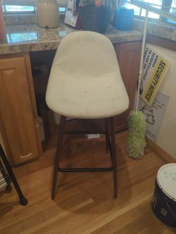 Chair used stained