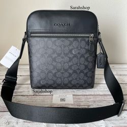 Coach Houston Flight Bag In Signature 