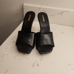 Black Express Heels