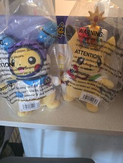 XP / Worlds exclusive pikachu plushies