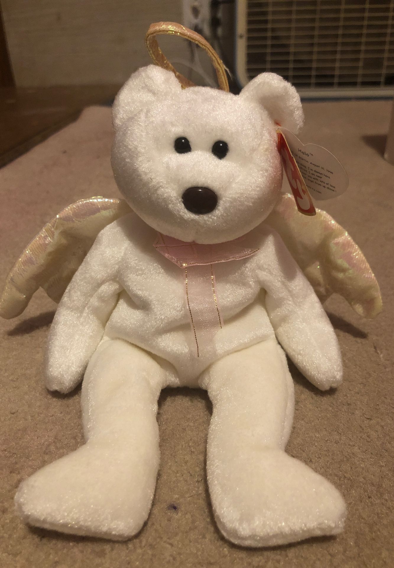 1998 ty beanie babies “Halo”