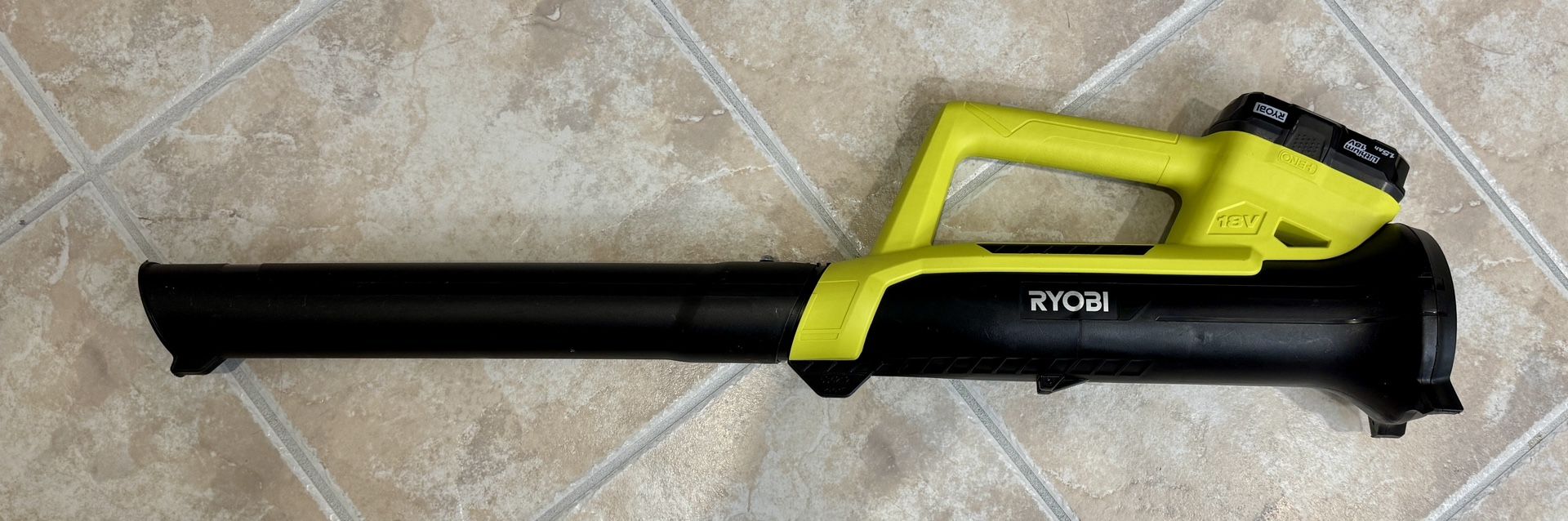 Ryobi One + Leaf Blower With Battery