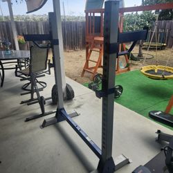 Workout Bench With Weights 