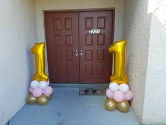 Balloon decor for birthday parties and more