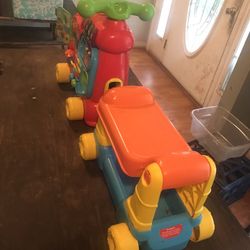 Kids Ride Or Push Train