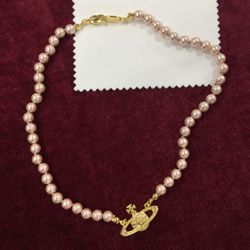 Vivienne Westwood Mini Bas Relief Choker in Gold