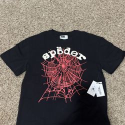 Sp5der Worldwide Legacy Logo Tee (Red and Black)