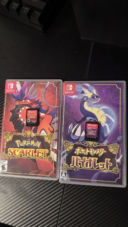 POKEMON SCARLET AND VIOLET (LOOKING TO TRADE TOO)