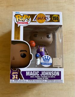 Funko Pop Magic Johnson #150 LA Lakers Funko Shop Exclusive New Unopened