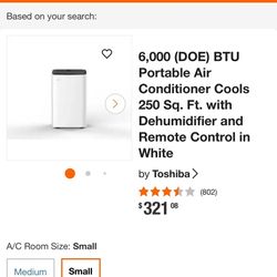 Aire Acondicionado Portatil 6000btu 