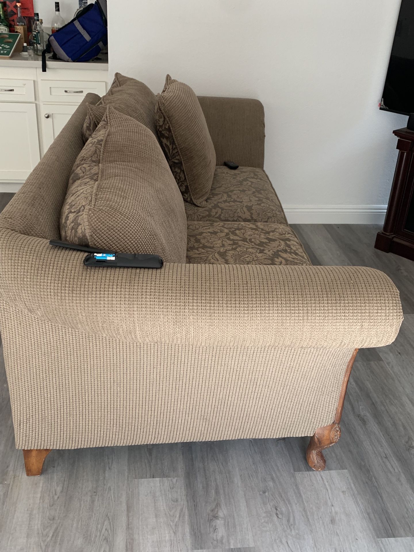 Sofa and Love Seat