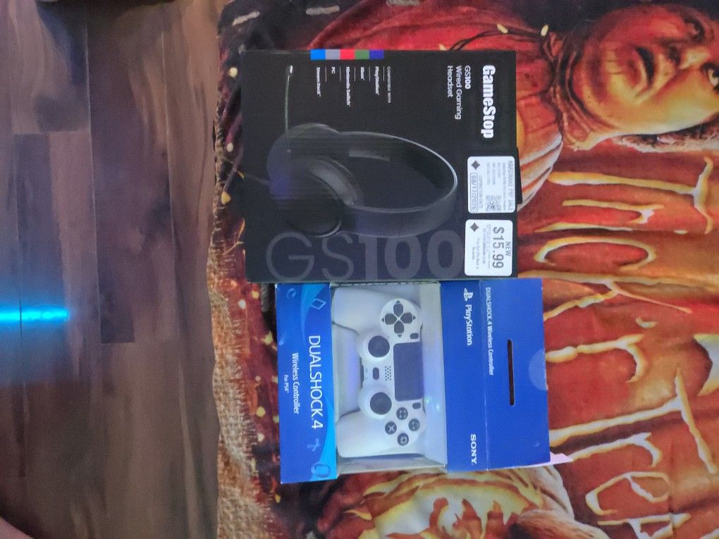 Gs100 Wired Headset / Ps4 Dualshock