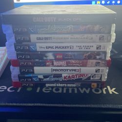 PS3 GAME LOT! $5 Each Or $40 For All. 
