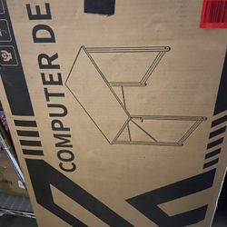 Small White Computer Desk $28 New